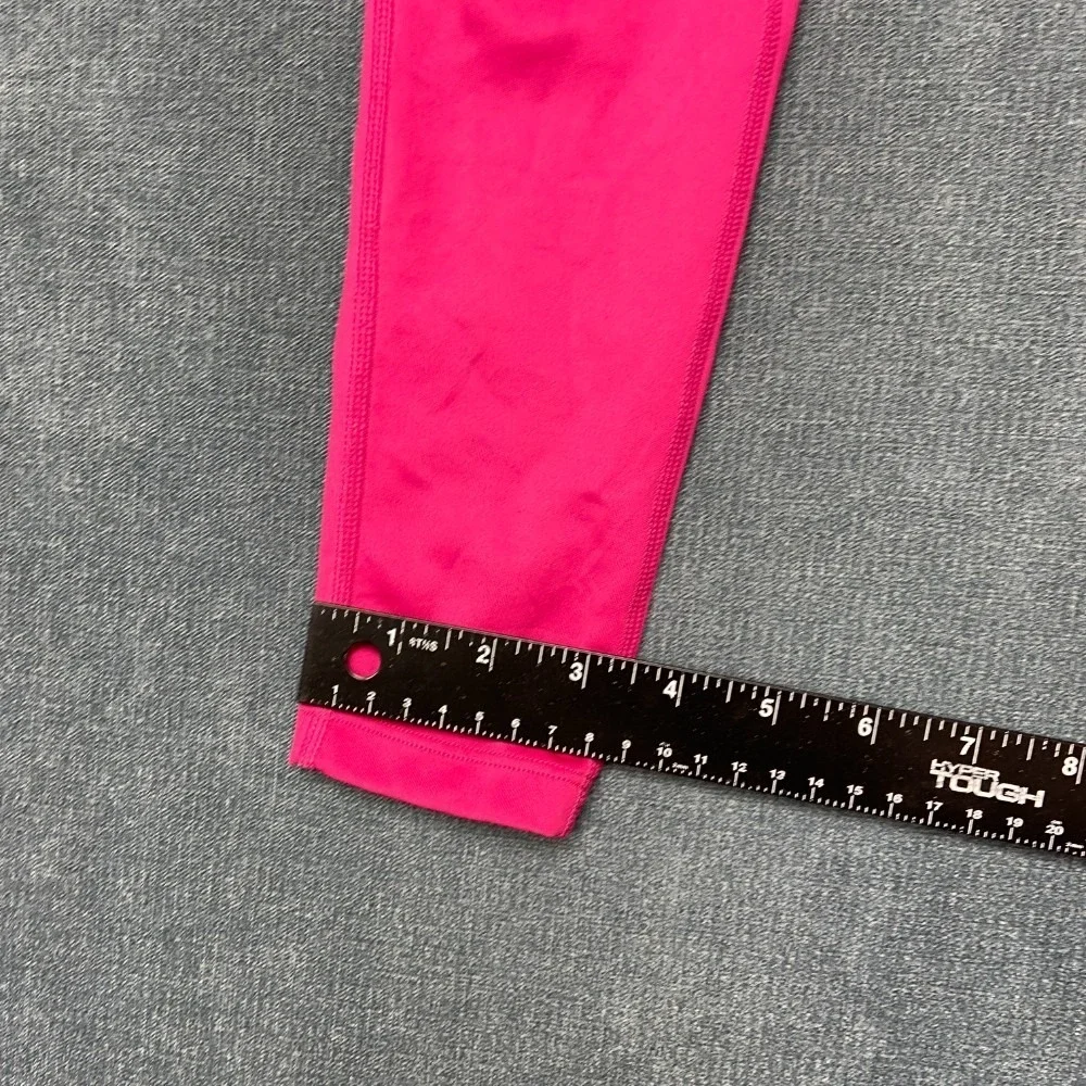 Nike Trophy Training Leggings Girls 20 Pink Graphic Logo Print Yoga Performance